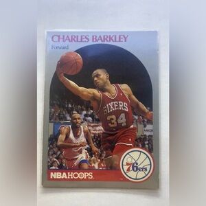 Charles Barkley NBA Hoops Trading Card